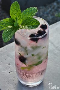 Blueberry Vodka Mojito