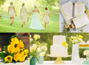 spring wedding color combinations