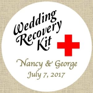 wedding hangover kit