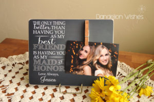 maid of honor gifts