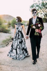 Halloween wedding