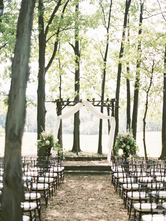 woodland wedding